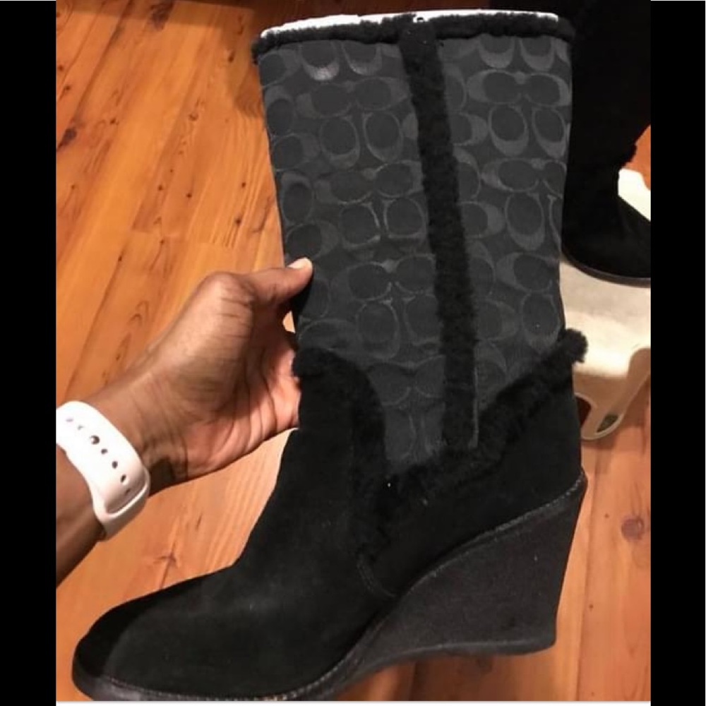 Coach winter boots